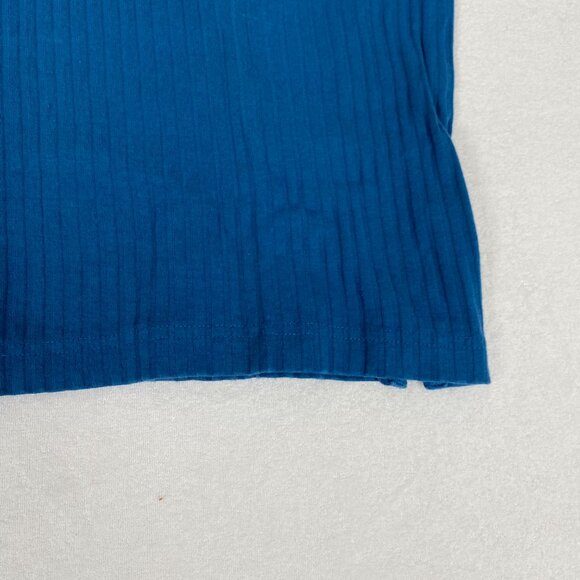 Vintage Sportswear Cotton Preppy 1/4 Zip Short Sleeve Textured Sweater Polo - Picture 5 of 8